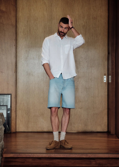 Chemise Dstrezzed gaz de coton